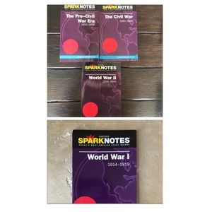 Spark Note - 4 book Bundle “Wars in America”
